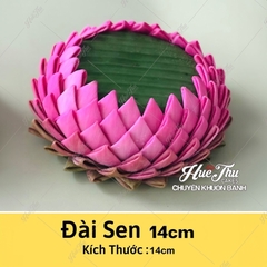 Khuôn silicon Đài Sen Lớn 12/14cm làm bánh rau câu 3D 4D nhấn xôi, fondant, socola, nến hanmade
