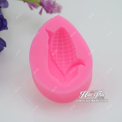 Khuôn silicon Bắp Ngô 5.1cm làm bánh rau câu 3D 4D nhấn xôi, fondant, socola, nến hanmade
