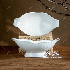 Bát Dĩa Thuyền Đựng Gà Cúng đựng hoa quả bàn thờ gia tiên, bày mâm cúng ngay ngắn