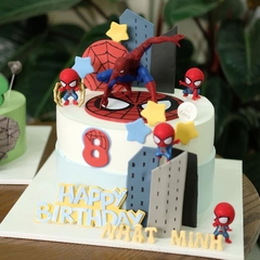 Siêu Nhân Nhện 9cm PK1 phụ kiện trang trí bánh sinh nhật, bánh rau câu, bánh kem