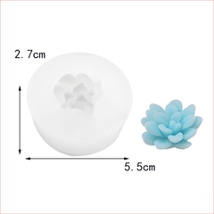Khuôn silicon Mẫu Đơn MD1 (bộ 5 khuôn) làm bánh rau câu 3D 4D nhấn xôi, chè trôi nước, socola, nến hanmade