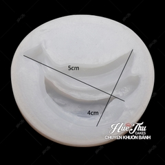 Khuôn silicon Nải Chuối làm bánh rau câu 3D 4D nhấn xôi, fondant, socola, nến hanmade