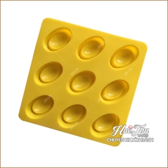Khuôn silicon Thỏi Vàng (9 thỏi - 3cm/thỏi) làm bánh rau câu 3D 4D nhấn xôi, fondant, socola, nến hanmade
