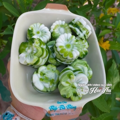 Bộ 10/50 khuôn đổ rau câu, bánh Flan nhiều hình 6cm -  hũ nhựa hấp bánh flan, da lợn, đựng tàu hủ singapore, panna cotta