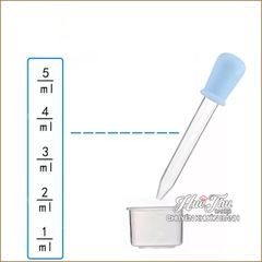 Ống bóp nhỏ giọt silicon 5ml