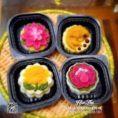 Bộ 20 khuôn rau câu, nhấn xôi Vĩnh Trường RT 250g dùng làm bánh rau câu trung thu, ép xôi