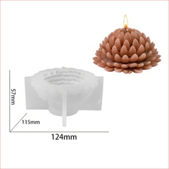 Khuôn silicon Hoa Sen A87 làm bánh rau câu 3D 4D nhấn xôi, fondant, socola, nến hanmade