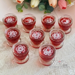 Nến Ly - Đèn Cầy Ly Cao 6cm (1 cặp) decor bàn tiệc, mâm cúng, cúng dường, thắp hương