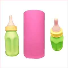Khuôn silicon Bình Sữa làm bánh rau câu 3D 4D nhấn xôi, fondant, socola, nến hanmade