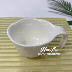 Cốc Cắm Hoa Có Quai - Ly Cốc Sứ (nhiều màu) trang trí bàn tiệc, mâm cúng