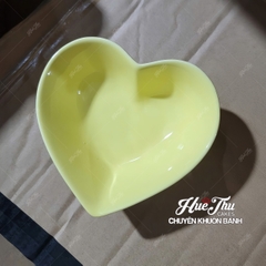 Bát Trái Tim Sứ 12.5cm Nhiều Màu, Chén Tim Decor - trang trí đồ ăn, mâm cúng