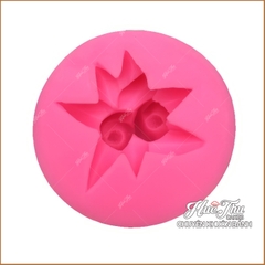 Khuôn silicon Hoa Loa Kèn 2 Bông làm bánh rau câu 3D 4D nhấn xôi, fondant, socola, nến hanmade