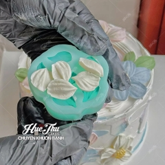 Khuôn silicon Hoa Bay Tulip A9 A21 A22 (nhiều khuôn) làm bánh rau câu 3D 4D nhấn xôi, chè trôi nước, socola, nến hanmade
