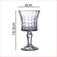 Ly Thủy Tinh Kê Đĩa Xôi, Đựng Rượu - trang trí bàn tiệc mâm cúng hiện đại phong cách Luxury