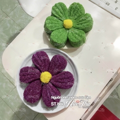 Khuôn silicon 7 Cánh Hoa Tình Yêu 24.5cm làm bánh rau câu 3D 4D nhấn xôi, fondant, socola, nến hanmade