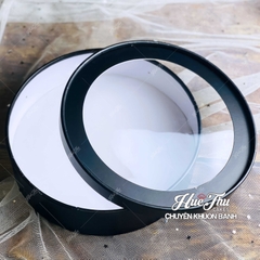 Hộp đựng bánh tròn nắp trong (nhiều màu) đựng bánh, hoa, trái cây