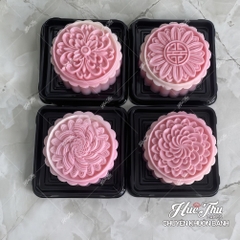 Combo 4 khuôn silicon Hoa Cúc Hoa Sen Trung Thu 5678 A117 làm bánh rau câu 3D 4D nhấn xôi, fondant, socola, nến hanmade