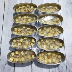 Khuôn hình Oval dài 10cm / 21cm rộng 10cm dùng làm bánh rau câu, bánh gato, bánh nướng
