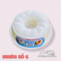 Khuôn rau câu, nhấn xôi 20cm Vĩnh Trường (12 mẫu) làm bánh rau câu, ép xôi