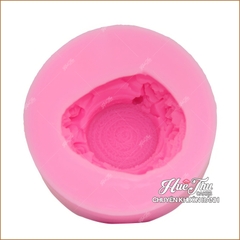 Khuôn silicon Mũ Hoa vành rộng làm bánh rau câu 3D 4D nhấn xôi, fondant, socola, nến hanmade