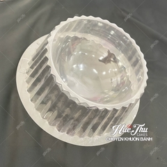 Khuôn rau câu Thố Tròn / Thố Tim làm bánh rau câu 3D 4D nhấn xôi, fondant, socola, nến hanmade