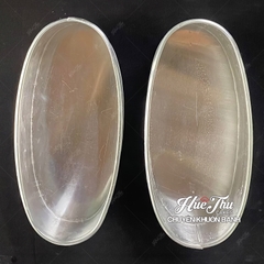 Khuôn hình Oval dài 10cm / 21cm rộng 10cm dùng làm bánh rau câu, bánh gato, bánh nướng