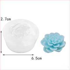Khuôn silicon Mẫu Đơn MD1 (bộ 5 khuôn) làm bánh rau câu 3D 4D nhấn xôi, chè trôi nước, socola, nến hanmade