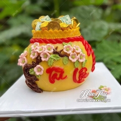 Khuôn silicon chữ Tết Xuân Phúc Lộc Thọ Tài làm bánh rau câu 3D 4D nhấn xôi, fondant, socola, nến hanmade