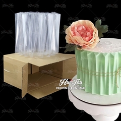 Khuôn nhựa Đá Kim Cương tam giác dài ốp viền cho bánh rau câu 3D, 4D