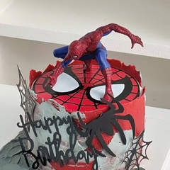Siêu Nhân Nhện 9cm PK1 phụ kiện trang trí bánh sinh nhật, bánh rau câu, bánh kem