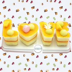 Ly đựng bánh chữ LOVE / I LOVE U đựng bánh Mousse, Tiramisu