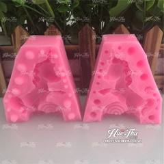 Khuôn silicon Ngựa Pony làm bánh rau câu 3D 4D nhấn xôi, fondant, socola, nến hanmade
