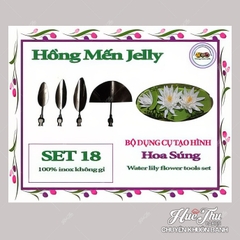 Kim làm thạch rau câu 3D Hoa Súng cao cấp không gỉ