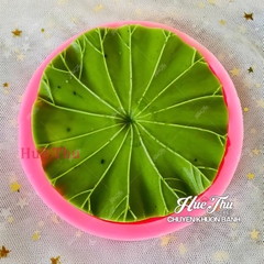 Khuôn silicon lá Sen 11.5cm làm bánh rau câu 3D 4D nhấn xôi, fondant, socola, nến hanmade