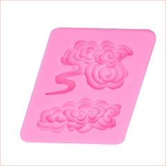 Khuôn silicon Đám Mây (nhiều mẫu) làm bánh rau câu 3D 4D nhấn xôi, fondant, socola, nến hanmade