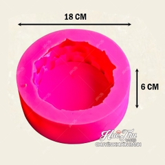 Khuôn silicon Đế Sen làm bánh rau câu 3D 4D nhấn xôi, fondant, socola, nến hanmade