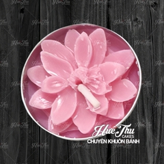 Nến bơ Organic - Nến hoa nổi tealight (hộp 12 viên) decor bàn tiệc, mâm cúng