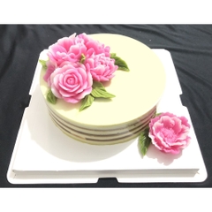 Khuôn silicon Hoa Mẫu Đơn Thái 7cm làm bánh rau câu 3D 4D nhấn xôi, fondant, socola, nến hanmade