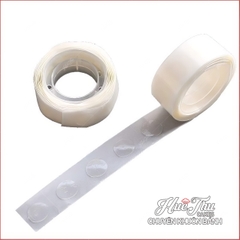 Dán trong suốt (100 miếng) dán bấc nến, tim nến