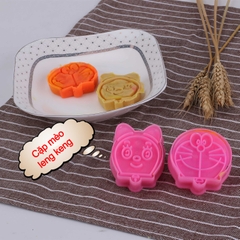 Khuôn nhấn Cutter Nhân Vật Hoạt Hình CT3 (nhiều mẫu) tạo hình bánh bao, bánh quy, bánh mì, rau câu, xôi hoa đậu