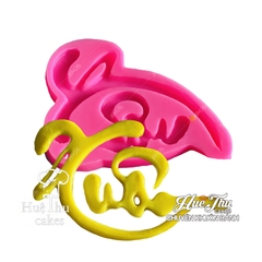 Khuôn silicon chữ Tết Xuân Phúc Lộc Thọ Tài làm bánh rau câu 3D 4D nhấn xôi, fondant, socola, nến hanmade