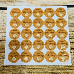 Tem dán nhân bánh Trung Thu đủ vị (12 tem / tờ)