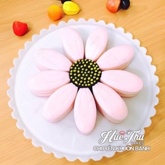 Khuôn silicon hoa Hướng Dương 25cm làm bánh rau câu 3D 4D nhấn xôi, fondant, socola, nến hanmade