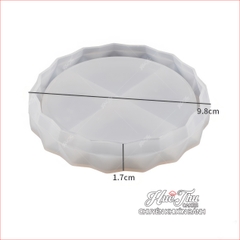Khuôn silicon Bình Hoa Thoi 9.7cm A11 làm bánh rau câu 3D 4D nhấn xôi, chè trôi nước, socola, nến hanmade