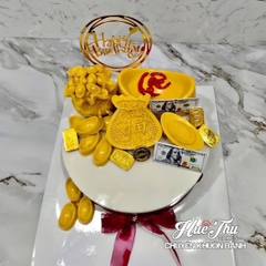 Kẹo Socola Đồng Tiền Vàng - Miếng Vàng trang trí bánh sinh nhật, bánh rau câu, bánh kem