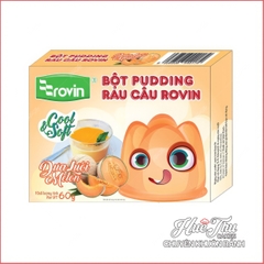 Bột Pudding Rau Câu Rovin hương Xoài/Dưa Lưới/Hạnh Nhân/Trà Xanh/Đào