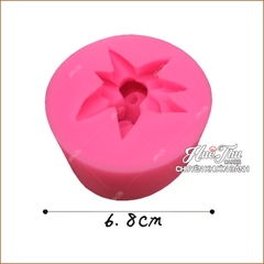 Khuôn silicon Hoa Loa Kèn 2 Bông làm bánh rau câu 3D 4D nhấn xôi, fondant, socola, nến hanmade