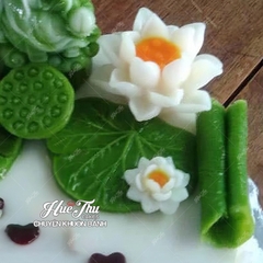 Khuôn silicon lá Sen 5/6/7/9cm làm bánh rau câu 3D 4D nhấn xôi, fondant, socola, nến hanmade