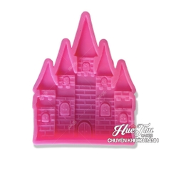 Khuôn silicon Lâu Đài làm bánh rau câu 3D 4D nhấn xôi, fondant, socola, nến hanmade
