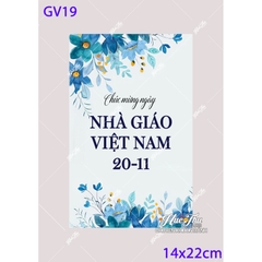 Tấm Decal Trong chủ đề Thầy Cô - Ngày Nhà Giáo, chữ dán tem dán lên bánh trang trí bánh rau câu (nhiều mẫu)